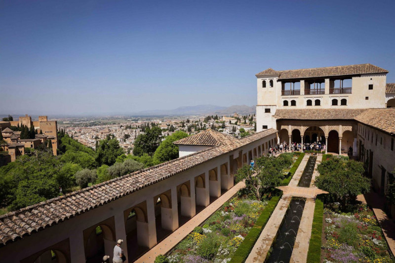 Jardines de la Alhambra de Granada. Imagen de archivo (JUNTA DE ANDALUCÍA)