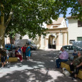 Gente en la calle tras los terremotos (GPMEDIA)