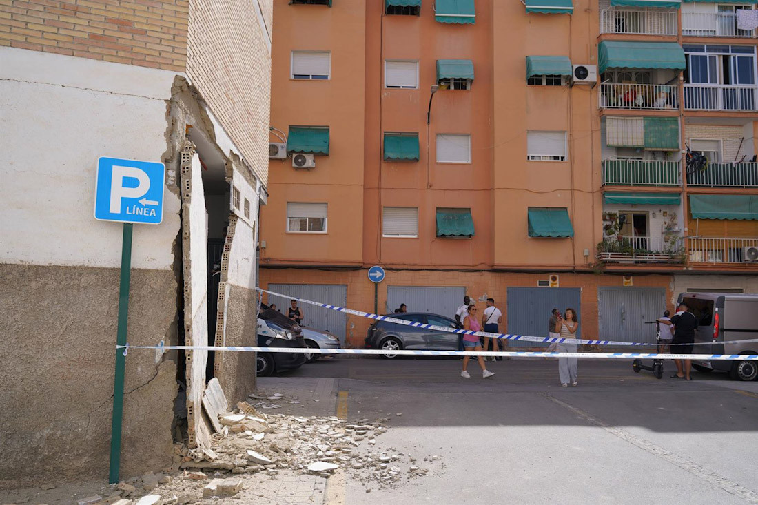 Imágenes de los destrozos causado por el terremoto. (ARSENIO ZURITA - EUROPA PRESS)