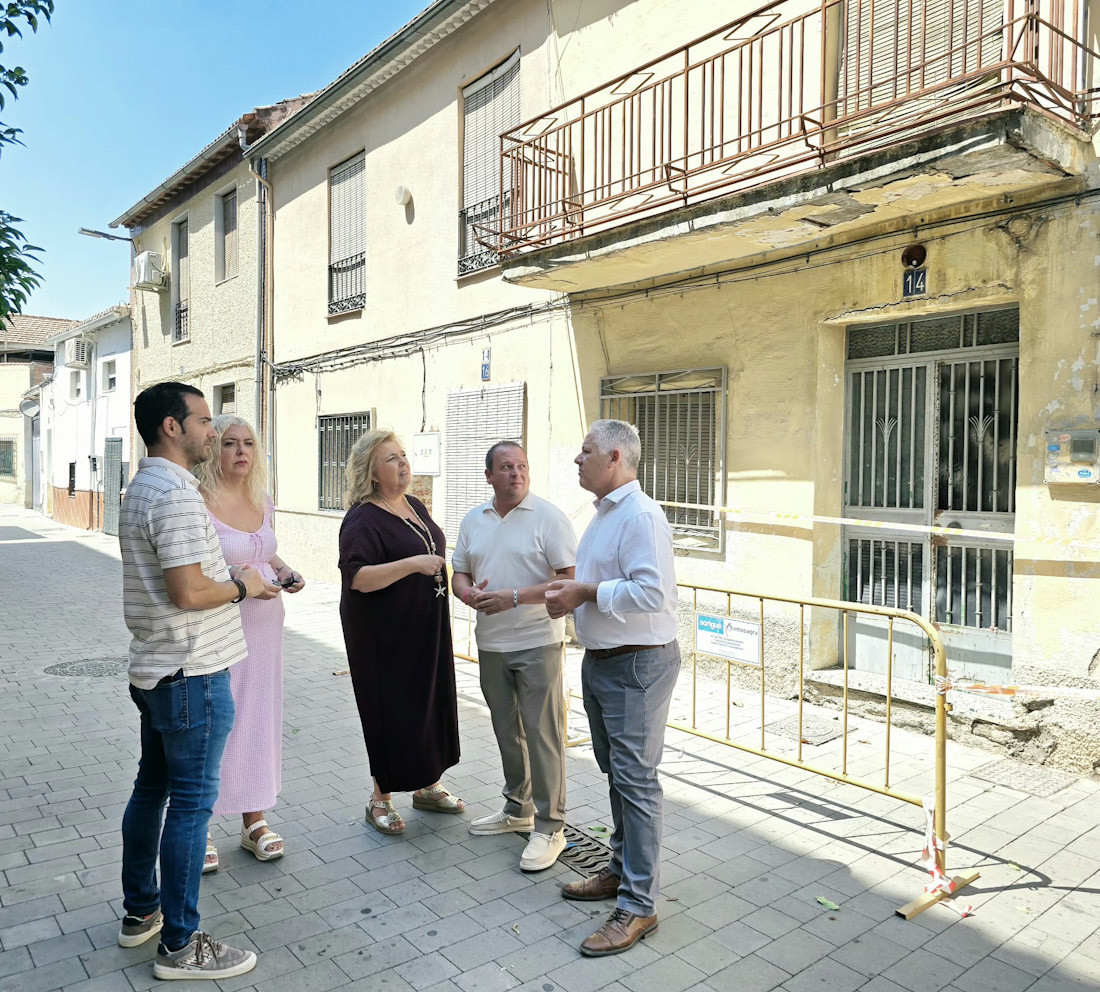 Visita a Cúllar Vega (PSOE)