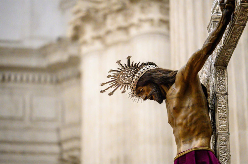 Imagen del Cristo de San Agustín. (FB HERMANDAD DEL CRISTO DE SAN AGUSTÍN)