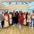 Grupo socialista en el Ayuntamiento de Dúrcal junto a la nueva alcaldesa de la localidad, Ángela Ruiz, (AYUNTAMIENTO DE DÚRCAL)