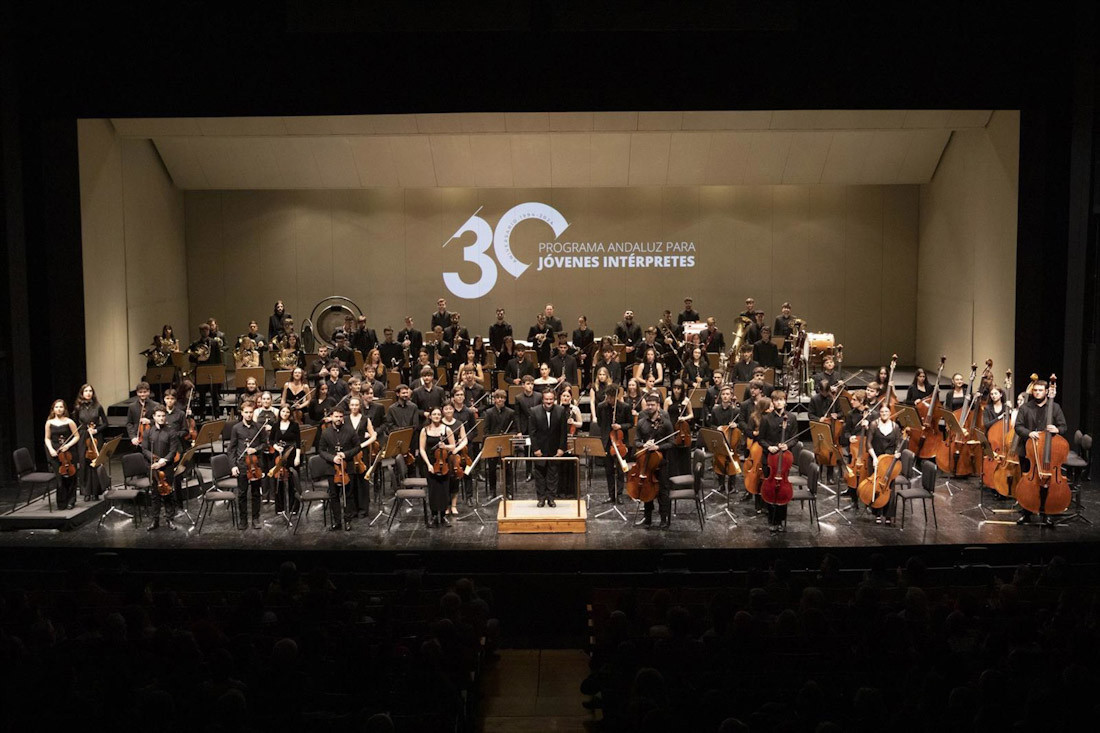 Orquesta Joven de Andalucía en una imagen de archivo (LOLO VASCO/JUNTA DE ANDALUCÍA)