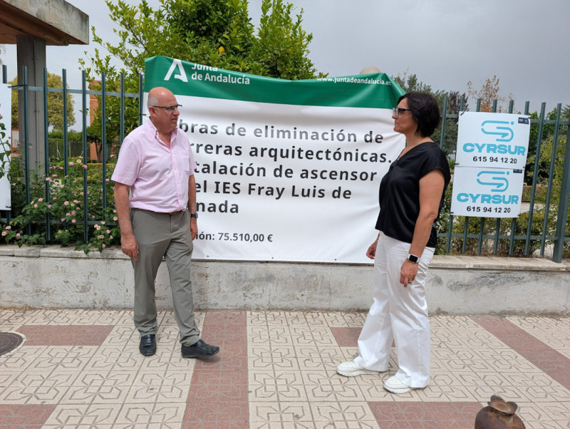 Visita al IES Fray Luis (JUNTA)