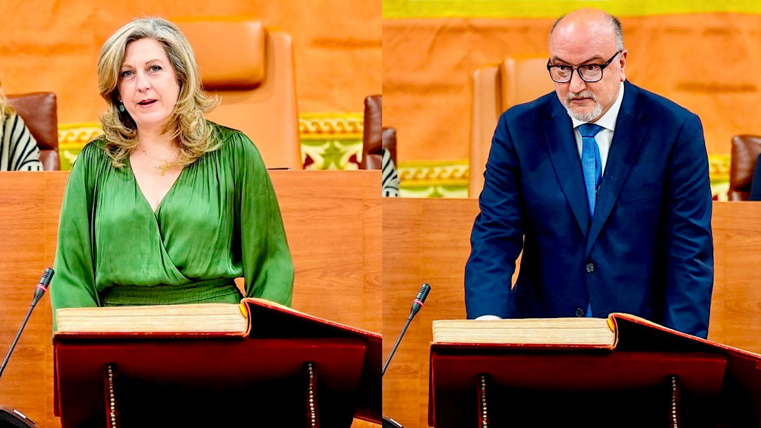 Beatriz Sánchez Agustino y Ricardo López Olea (VOX)