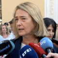 La alcaldesa de Motril, Luisa García Chamorro, atiende a los medios en imagen de archivo (EUROPA PRESS)