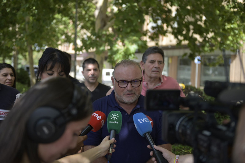 Manifestación contra el accidente laboral de Lanjarón (GPMEDIA)