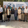 Autoridades en foto de familia previa a la inauguración del congreso que se celebra en la Facultad de Ciencias de la Universidad de Granada (SEO/BIRDLIFE)