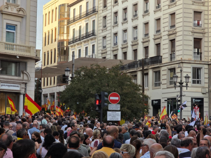 Concentración de apoyo a Ceuta en la capital