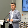 El portavoz del equipo de Gobierno del Ayuntamiento de Granada, Jorge Saavedra, comparece tras una Junta de Gobierno Local (AYUNTAMIENTO DE GRANADA)
