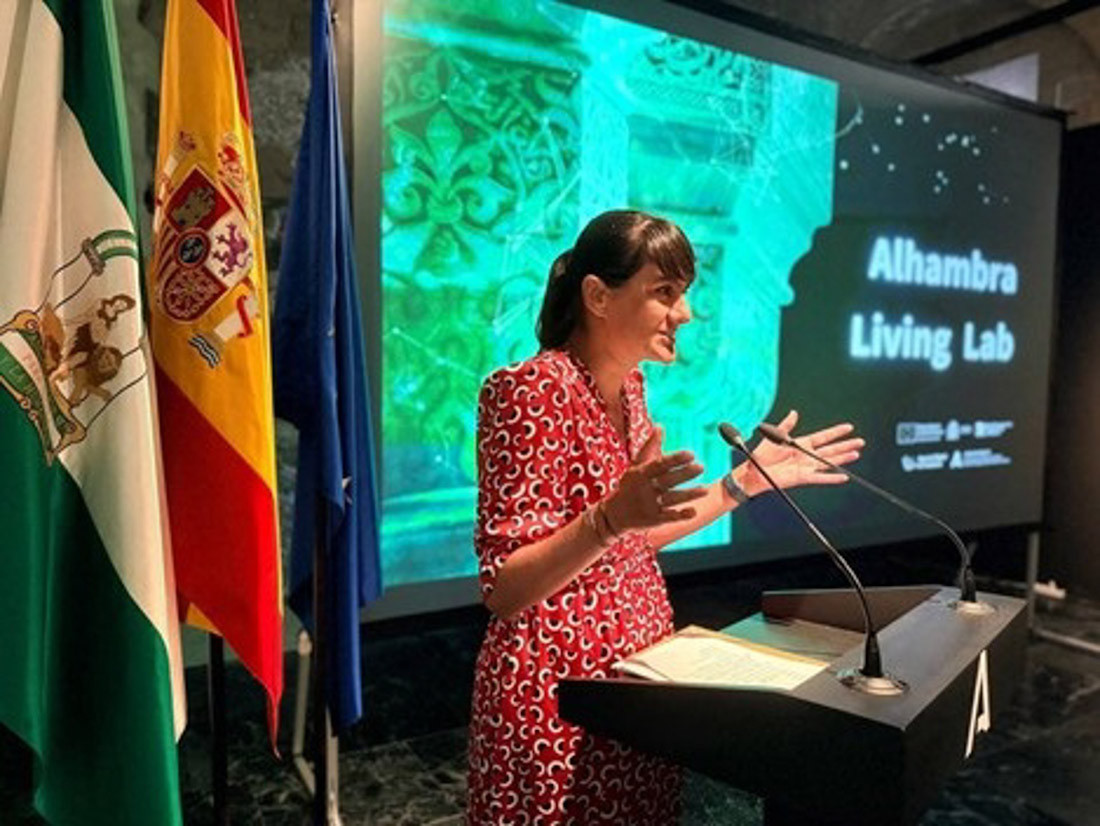 La secretaria de Estado de Digitalización e Inteligencia Artificial participó hoy en la presentación de Alhambra Living Lab (MINISTERIO PARA LA TRANSFORMACIÓN DIGITAL)