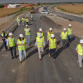 Las obras de la GR-43 en el tramo Atarfe-Granada alcanzan el 90% de ejecución y finalizarán este año (DELEGACIÓN DEL GOBIERNO EN ANDALUCÍA)