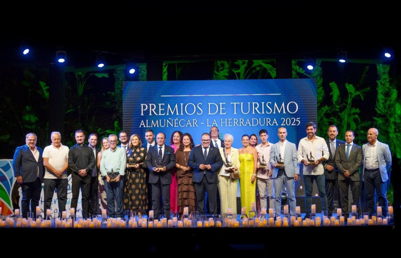 Edición de 2025 de los premios turismo (AYTO. ALMUÑÉCAR / ARCHUIVO)