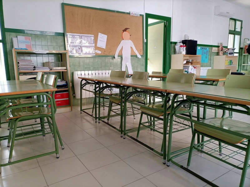 Un aula de un colegio (EUROPA PRESS) Un aula de un colegio (EUROPA PRESS)