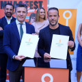 El concejal de Cultura de Granada, Jorge Saavedra, preside la presentación del MUAC FEST (AYUNTAMIENTO DE GRANADA)