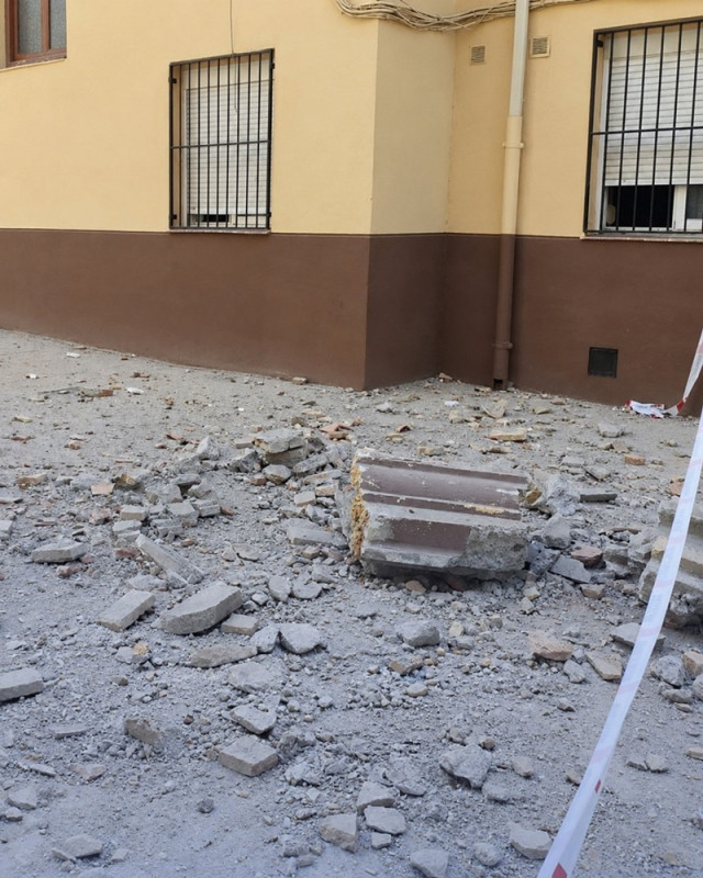 Imágenes de los efectos de los terremotos en Granada (CAFINCAS)