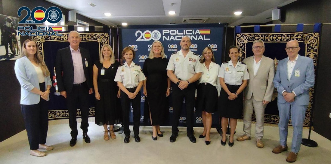 La Jefatura Superior de Policía de Andalucía Oriental, con sede en la ciudad de Granada, ha acogido entre los días 8 y 10 de septiembre una reunión, de carácter ejecutivo,  (POLICÍA NACIONAL)