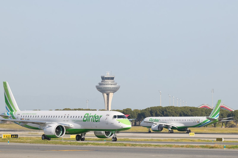 Aviones de Binter (BINTER)