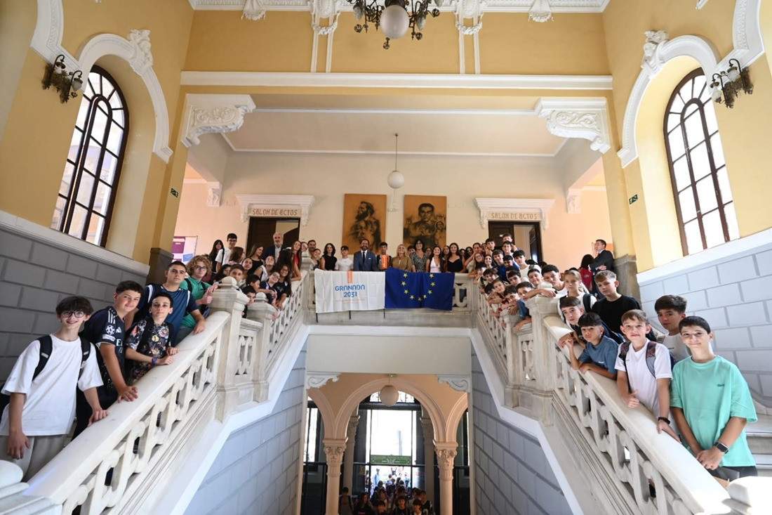 Inicio del curso en el IES Padre Suarez (JUNTA)
