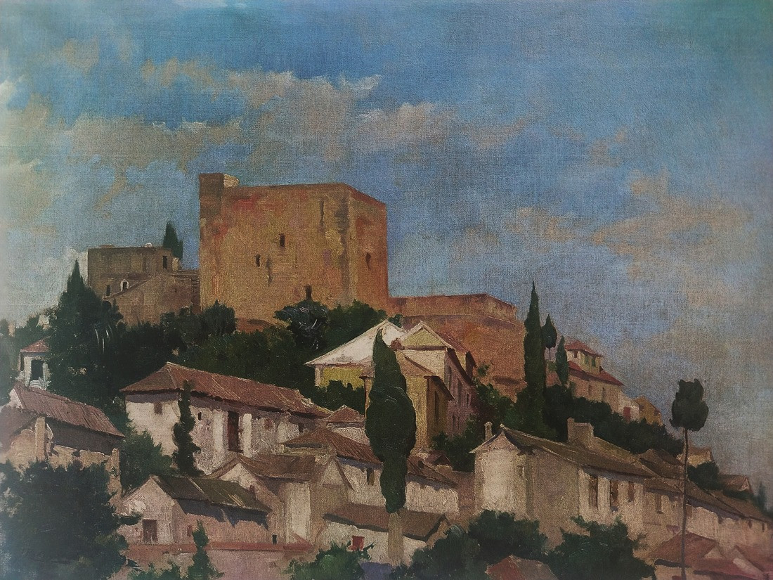Una de las obras donadas (FUNDACIÓN RODRÍGUEZ ACOSTA)