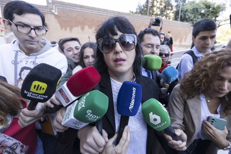 Juana Rivas declaró en octubre del año pasado por esta causa en un juzgado de Granada (ÁLEX CÁMARA - EUROPA PRESS) Juana Rivas declaró en octubre del año pasado por esta causa en un juzgado de Granada (ÁLEX CÁMARA - EUROPA PRESS)