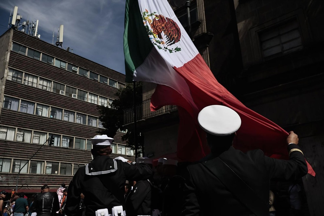 Bandera de México (JOSUE PÉREZ / ZUMA PRESS/ EUROPA PRESS)
