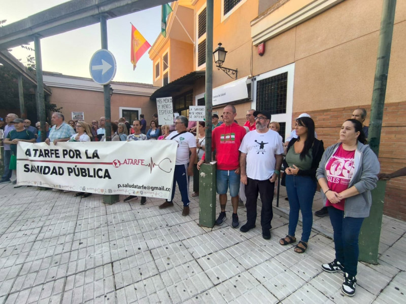 Adelante Andalucía apoya las movilizaciones en defensa de la sanidad pública en Atarfe (ADELANTE ANDALUCÍA)
