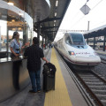 AVE en la estación de trenes de Granada (MINISTERIO DE TRANSPORTES)