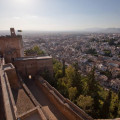 Alcazaba de la Alhambra, vista de la ciudad de Granada (ALHAMBRA)
