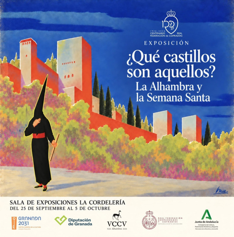 La muestra se puede visitar del 25 de septiembre al 5 de octubre en la Sala de Exposiciones La Cordelería, bajo el antiguo Hotel Reuma (FEDERACIÓN HERMANDADES DE SEMANA SANTA DE GRANADA) La muestra se puede visitar del 25 de septiembre al 5 de octubre en la Sala de Exposiciones La Cordelería, bajo el antiguo Hotel Reuma (FEDERACIÓN HERMANDADES DE SEMANA SANTA DE GRANADA)