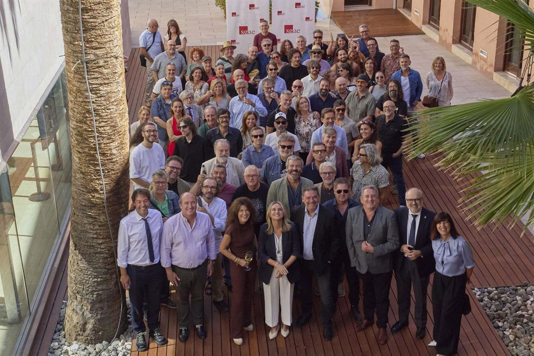 La SGAE ha inaugurado este miércoles su nuevo centro de actividades en Granada, situado en el Espacio Casa Zayas (SGAE)
