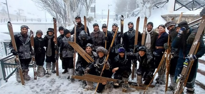 Las pistas de Sierra Nevada fueron escenario de algunas de las escenas finales de la película 'La bola negra' de Los Javis (CETURSA SIERRA NEVADA)