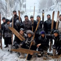 Las pistas de Sierra Nevada fueron escenario de algunas de las escenas finales de la película 'La bola negra' de Los Javis (CETURSA SIERRA NEVADA)