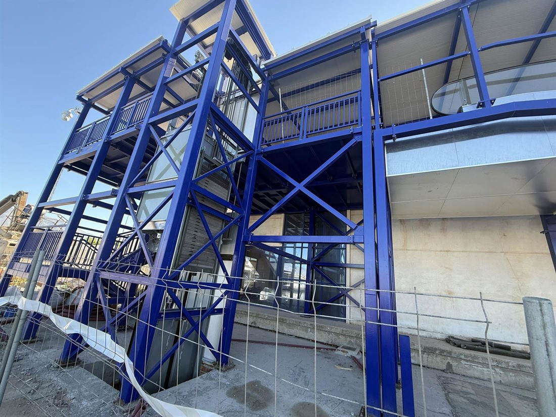 El puerto de Motril  retoma las obras de mejora de la estación marítima tras la temporada alta de pasajeros (PUERTO DE MOTRIL)