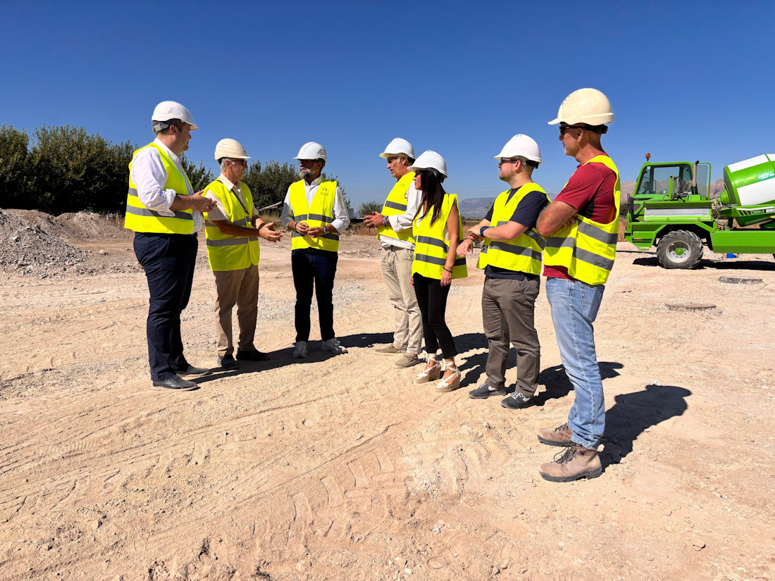 Visita a las obras (AYTO. MARACENA)
