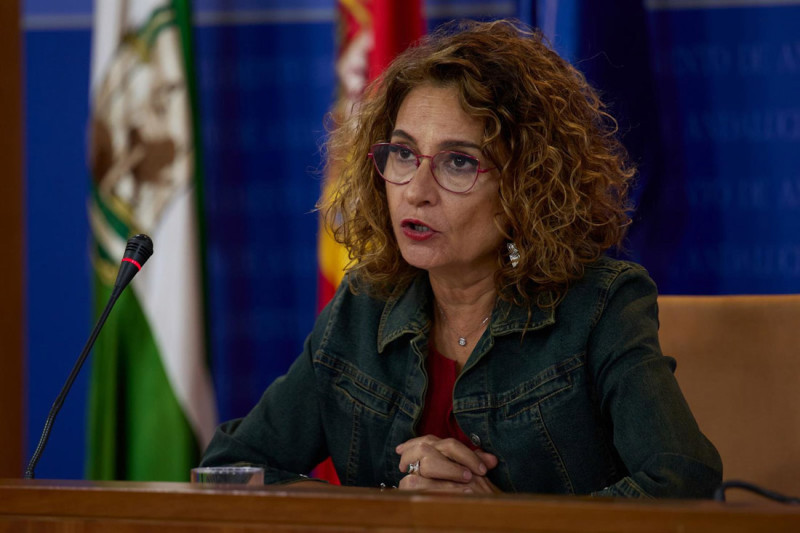 La secretaria general del PSOE-A, María Jesús Montero (PSOE-A)