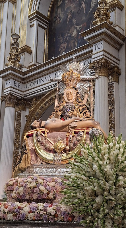 Virgen de las Angustias en la Catedral (J. PALMA)