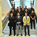 Presentación de los nuevos agentes de la Policía adscrita (JUNTA)
