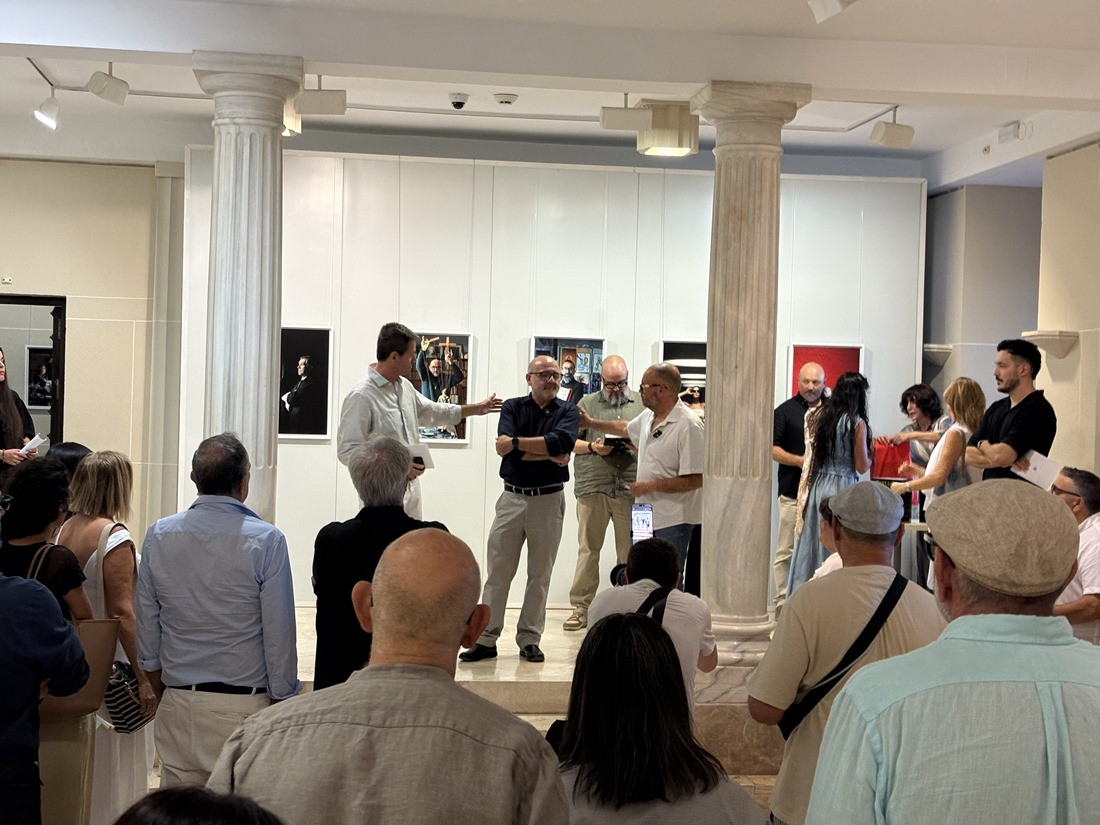 Inauguración de la exposición (FUNDACIÓN RODRÍGUE ACOSTA)