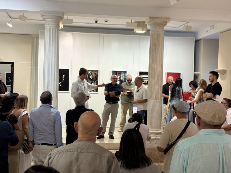Inauguración de la exposición (FUNDACIÓN RODRÍGUE ACOSTA) Inauguración de la exposición (FUNDACIÓN RODRÍGUE ACOSTA)