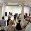 Inauguración de la exposición (FUNDACIÓN RODRÍGUE ACOSTA)