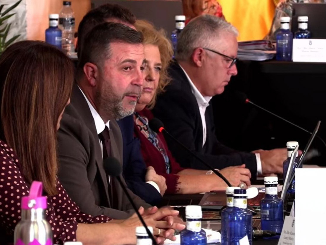 Diputados socialistas en el pleno de la Diputación de Granada (PSOE)