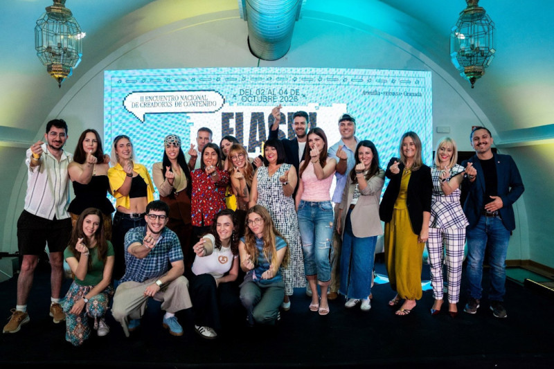 La segunda edición de FLASH! Fest, el Encuentro Nacional de Creadores y Creadoras de Contenido, se celebrará del 2 al 4 de octubre en Fermasa, el espacio ferial de Armilla.