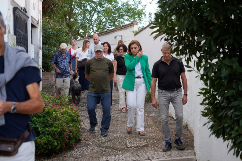 Visita al barrio de La Churra (PSOE)