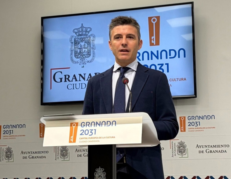 El portavoz del equipo de Gobierno del Ayuntamiento de Granada, Jorge Saavedra, en una imagen de archivo (AYUNTAMIENTO DE GRANADA)
