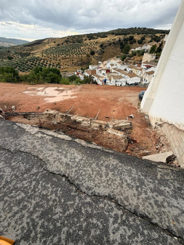 Daños en carreteras en Granada a causa de las precipitaciones (DIPUTACIÓN DE GRANADA) Daños en carreteras en Granada a causa de las precipitaciones (DIPUTACIÓN DE GRANADA)