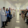 Pasillos acogedores en el Hospital Clínico (HUSC)