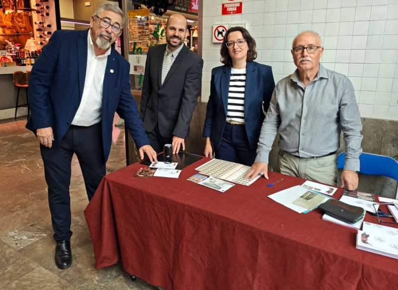 Presentación del matasellos de Álvaro Bazán (CORREOS)