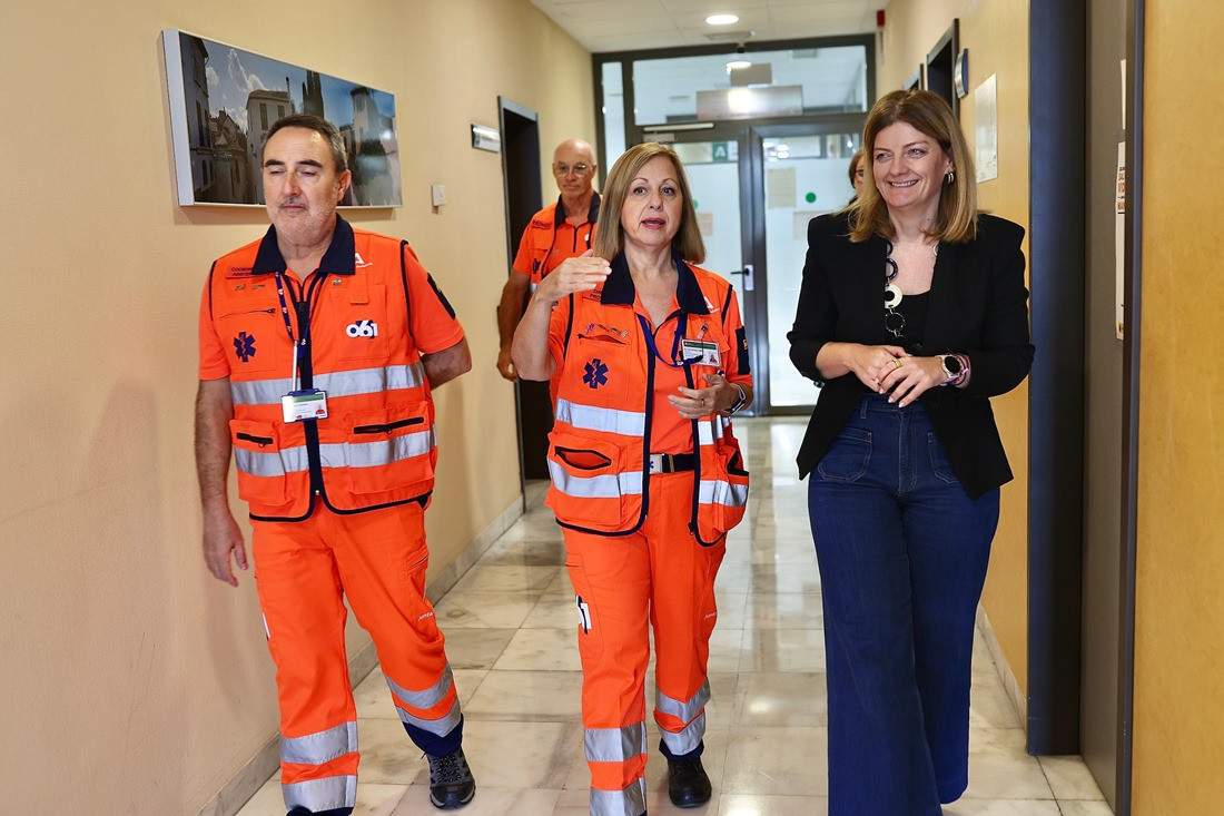 Visita a las instalaciones del 061 (GPMEDIA)