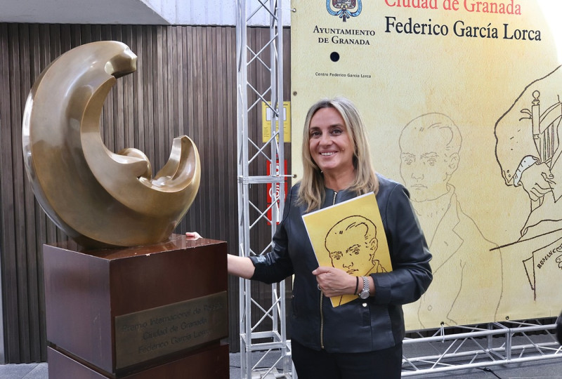 Marifran Carazo ha dado a conocer a la ganadora del XXIII Premio Internacional de Poesía Ciudad de Granada-Federico García Lorca (GPMEDIA)